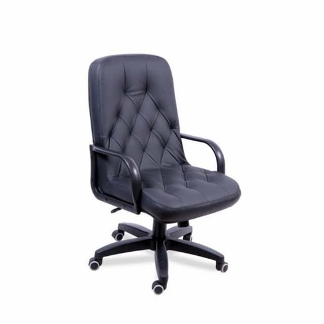 Кресло для руководителя Мирэй Премьер стандарт короткий ТГ, кожзам
