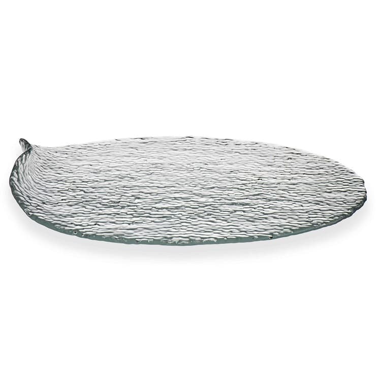 Тарелка для сыра ARDACAM Hammered ARD 2198.1 d 28 см h 4 см (стекло, прозрачная)