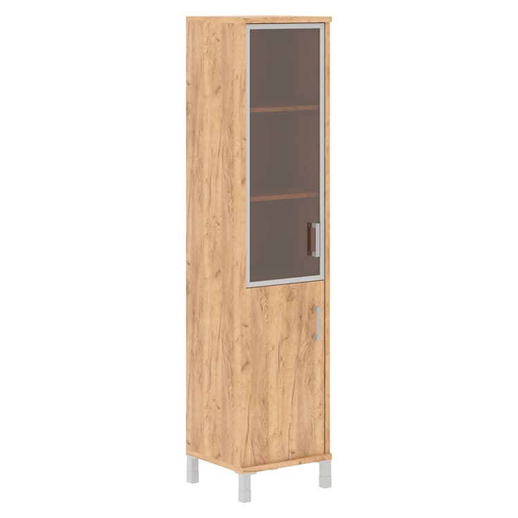 Шкаф-колонка комбинированная Skyland B 431.4(L) дуб бофорд 475х450х2054 BORN