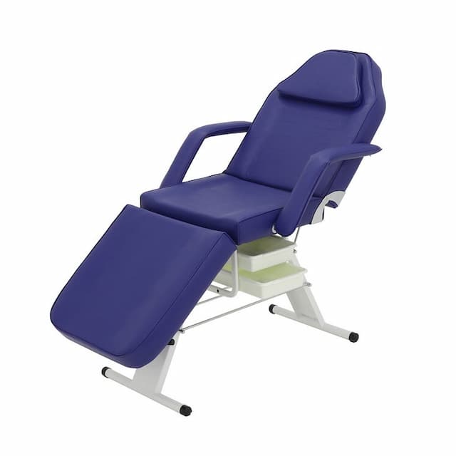 Косметологическое кресло MED-MOS FIX-1B (SS3.02.11Д) синий