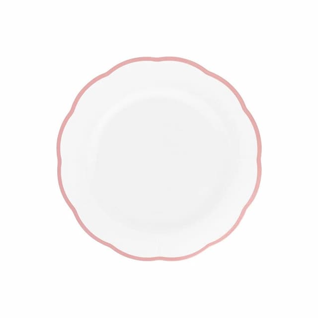 Тарелка с цветным кантом (розовый) 20,9 см Bitossi Petalo PET00202 Bordo rosa