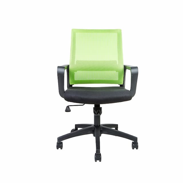 Кресло офисное Norden Бит LB 815B-AF07-T09 (зеленая сетка / черная ткань)
