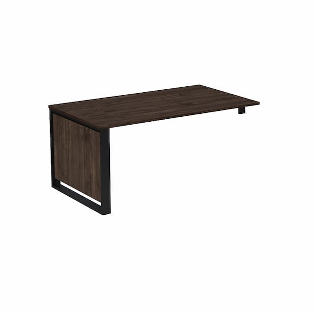 Стол рабочий с опорным кронштейном Алсав MAGNETIC 15СО.1609 (1600х900х750) брауни/graphit