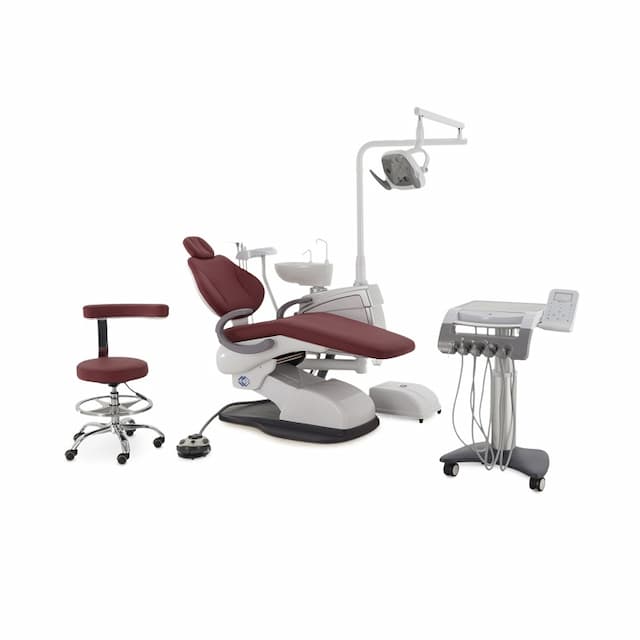 Стоматологическая установка MED-MOS CQ-218 (СО-007М-00) бордо