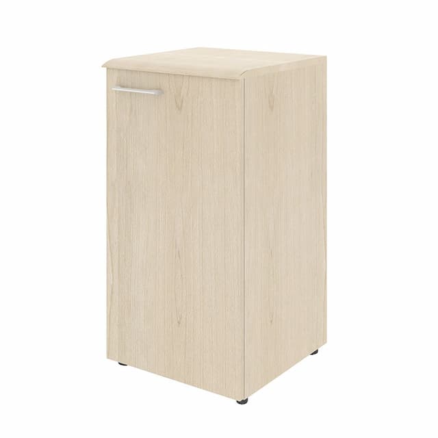 Шкаф колонка Skyland с глухой малой дверью (R) и топом WLC 42.1(R) бук тиара 432х432х814 WAVE