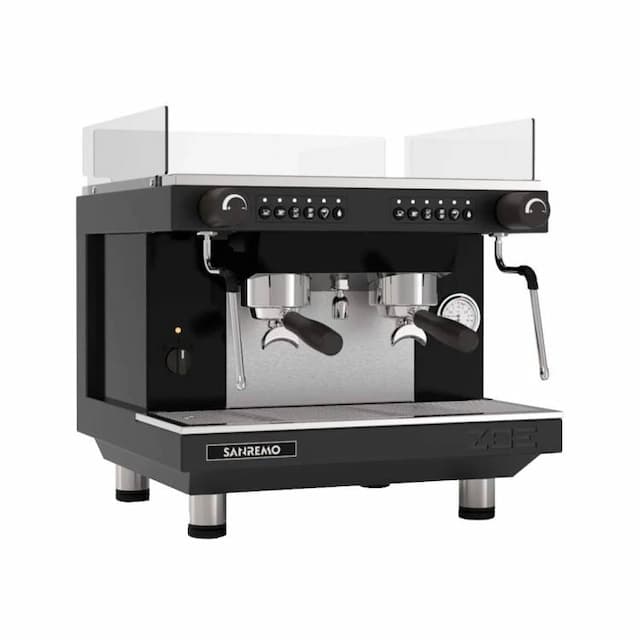 Кофемашина Sanremo Zoe Kompact SAP (полуавтомат) 2 гр. чёрная