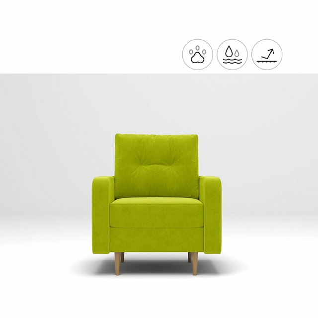 Кресло Мастерфабрик Дэйо Happy 695 ткань рогожка