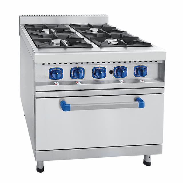 Газовая плита 4-х горелочная с духовкой Abat ПГК-49ЖШ