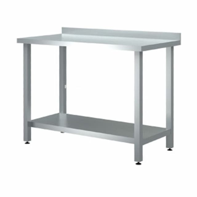 Стол разделочный пристенный с бортом Cryspi СРПН Э СП 600х700