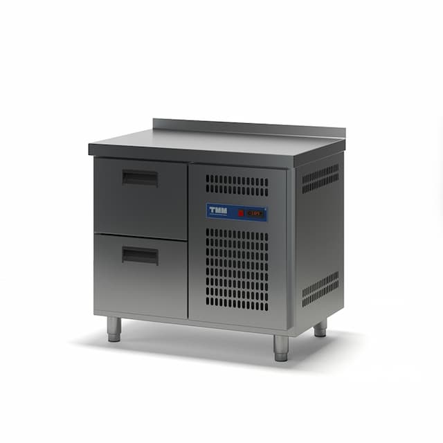 Стол холодильный ТММ СХСБ-К-1/1Д-2Я (без борта)(1390х600х870)