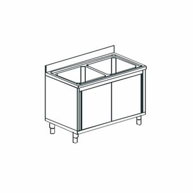 Ванна котломоечная APACH CHEF LINE L2P187-85SD